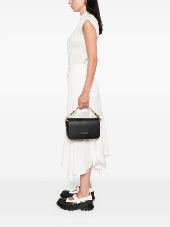 25FW 모스키노 레터링 체인참 크로스백 JC4071PP1N L13 00A BLACK - MOSCHINO