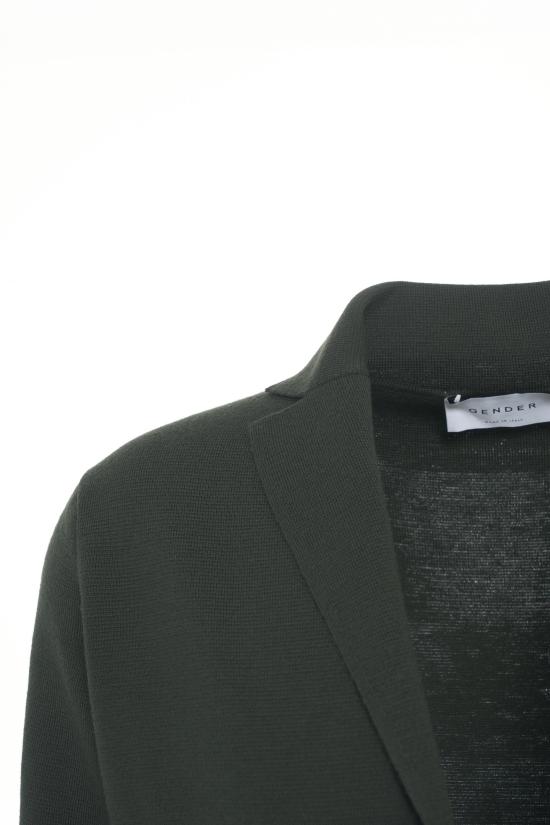 25FW 젠더 가디건 RJMLMPT WM14M 591 VERDE - GENDER