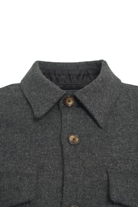 25FW 포르투기스플란넬 자켓 082 WOOL GREY GRIGIO - PORTUGUESE FLANNEL