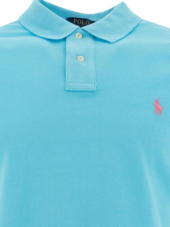 26SS 폴로 랄프로렌 폴로 티셔츠 710782592023 TURQUOISE NOVA C3664 LIGHT BLUE - POLO RALPH LAUREN