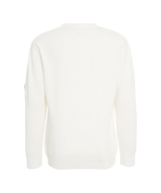 25FW 씨피 컴퍼니 스웨터 KN017A 005558G 103 WHITE BIANCO - C.P. COMPANY
