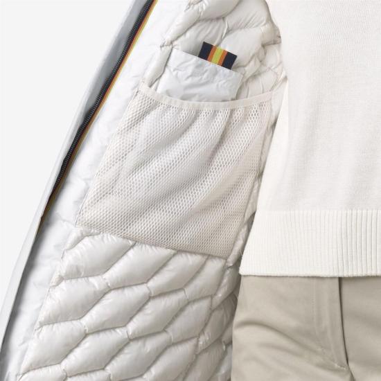 25FW 까웨 패딩 K5136DW B2Z WHITEG - K-WAY