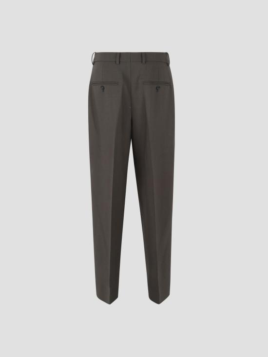 25FW 토템 스트레이트 팬츠 254WRB0303FB0537 032 GREEN - TOTEME