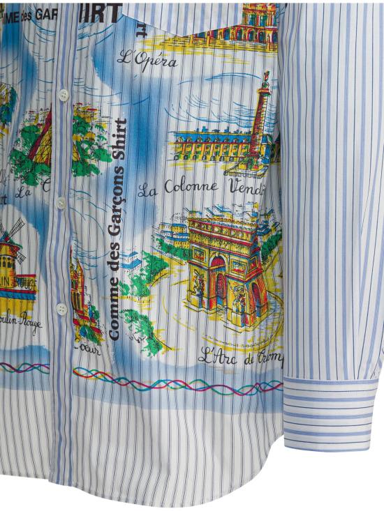 25FW 꼼데가르송 셔츠 FPB015W251STRIPEMIX - COMME DES GARCONS