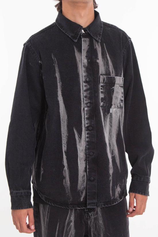 25FW 아르떼 앤트워프 긴팔 셔츠 AW25 029S 487 Black - ARTE ANTWERP