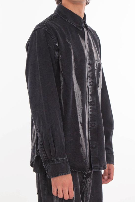 25FW 아르떼 앤트워프 긴팔 셔츠 AW25 029S 487 Black - ARTE ANTWERP