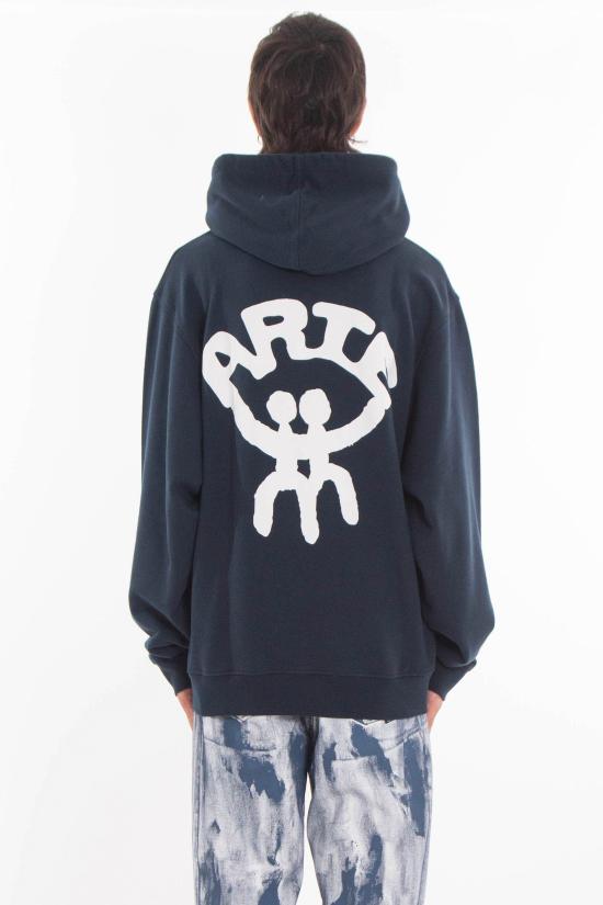 25FW 아르떼 앤트워프 긴팔 티셔츠 AW25 228H 450 Blue - ARTE ANTWERP