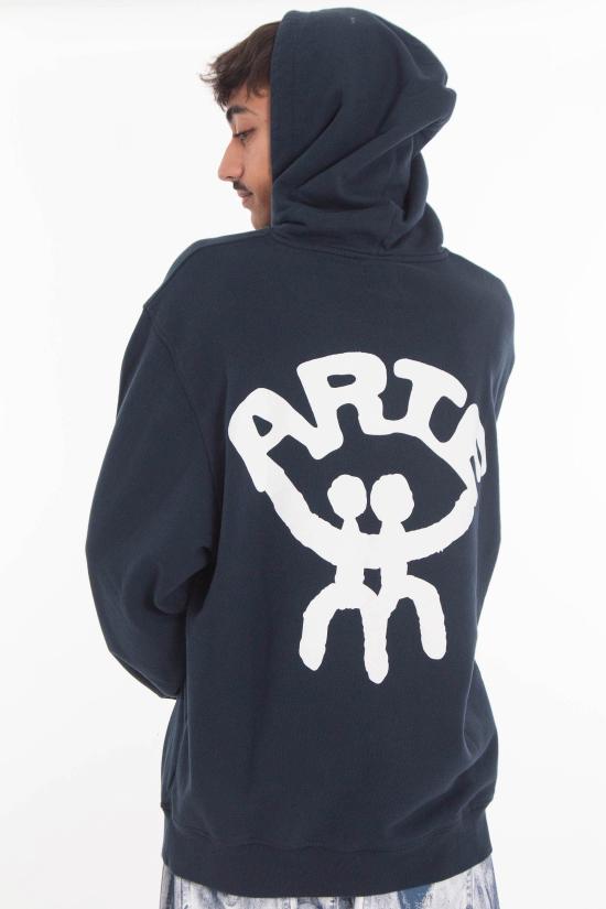 25FW 아르떼 앤트워프 긴팔 티셔츠 AW25 228H 450 Blue - ARTE ANTWERP