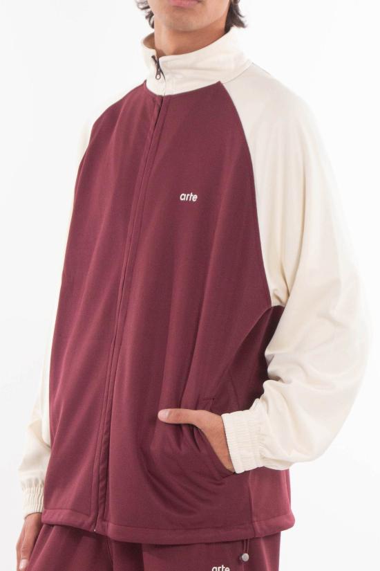 25FW 아르떼 앤트워프 긴팔 티셔츠 AW25 018J 603 Burgundy - ARTE ANTWERP