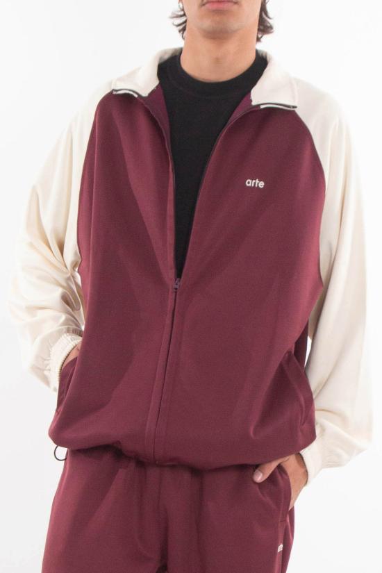 25FW 아르떼 앤트워프 긴팔 티셔츠 AW25 018J 603 Burgundy - ARTE ANTWERP