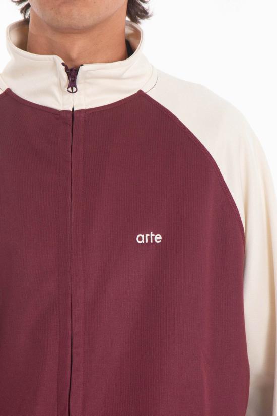 25FW 아르떼 앤트워프 긴팔 티셔츠 AW25 018J 603 Burgundy - ARTE ANTWERP