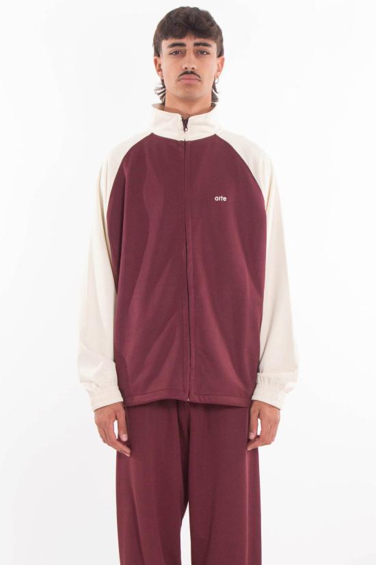 25FW 아르떼 앤트워프 긴팔 티셔츠 AW25 018J 603 Burgundy