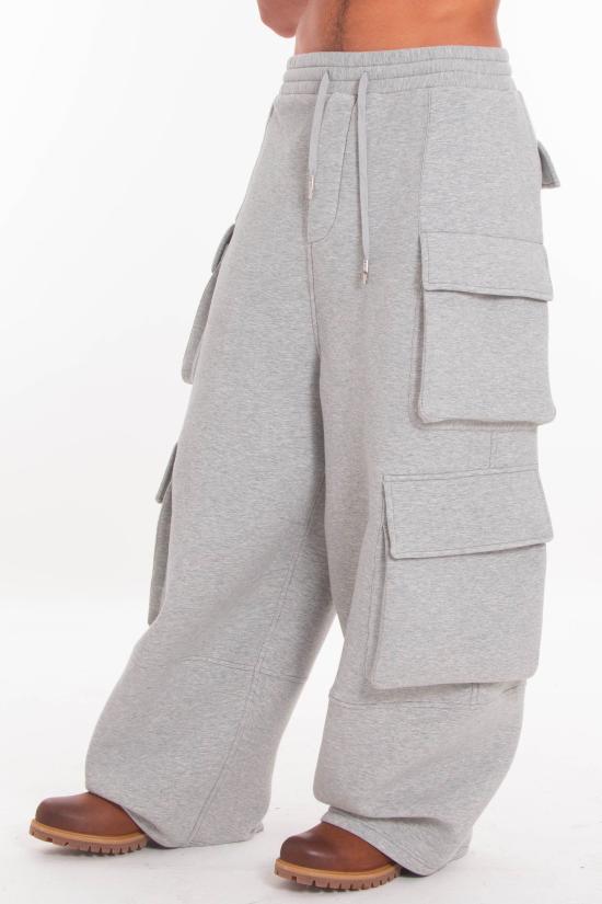 25FW 펭첸왕 트레이닝/조거 팬츠 FUF20TR34G GREY Grey - FENG CHEN WANG