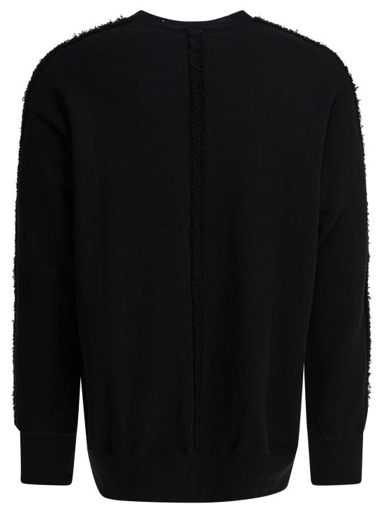 25FW 꼼데가르송 코튼 크루넥 스웨트셔츠 HPT014W251BLACK - COMME DES GARCONS