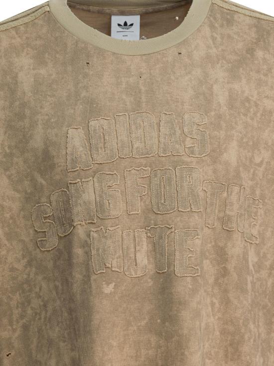 25FW 아디다스 X 송 포 더 뮤트 ADI006 워시드 티셔츠  KC2753CLAYSAVANN - ADIDAS X SONG FOR THE MUTE