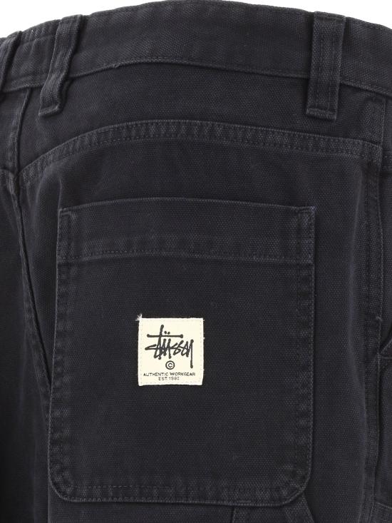 25FW 스투시 스트레이트 팬츠 116496BLAC - STUSSY