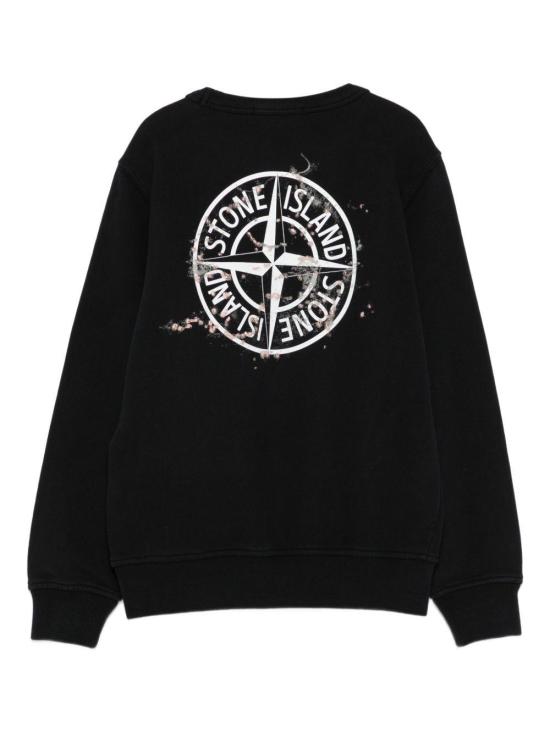 25FW [키즈] 스톤 아일랜드 트레이닝 상의 K2S166100015S0268 V0029 BLACK - STONE ISLAND