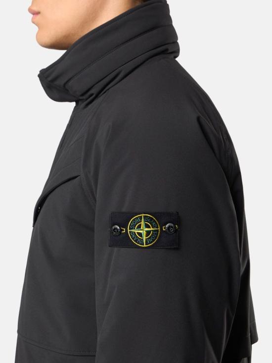 25FW 스톤 아일랜드 코트 K2S157100002S0A27V0029 BLACK DOM - STONE ISLAND