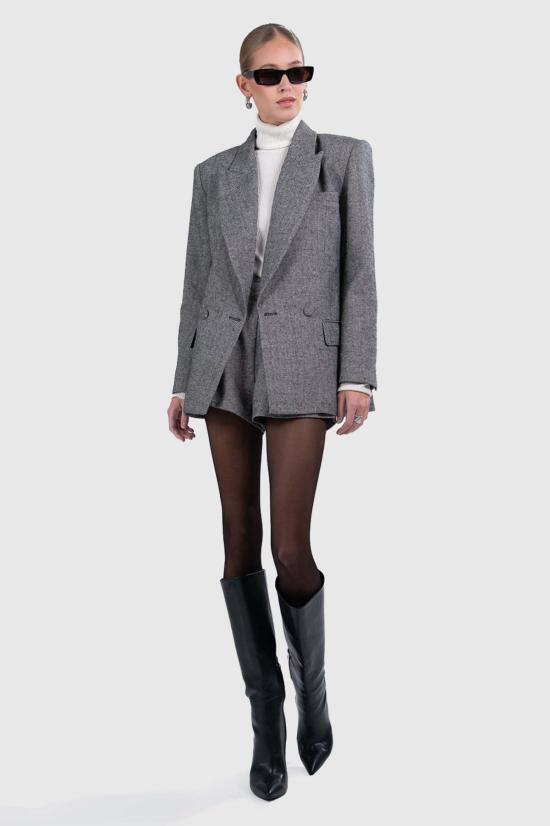  파렌테지 수트 세트 솔렌 블레이저 그레이 - PARENTEZI