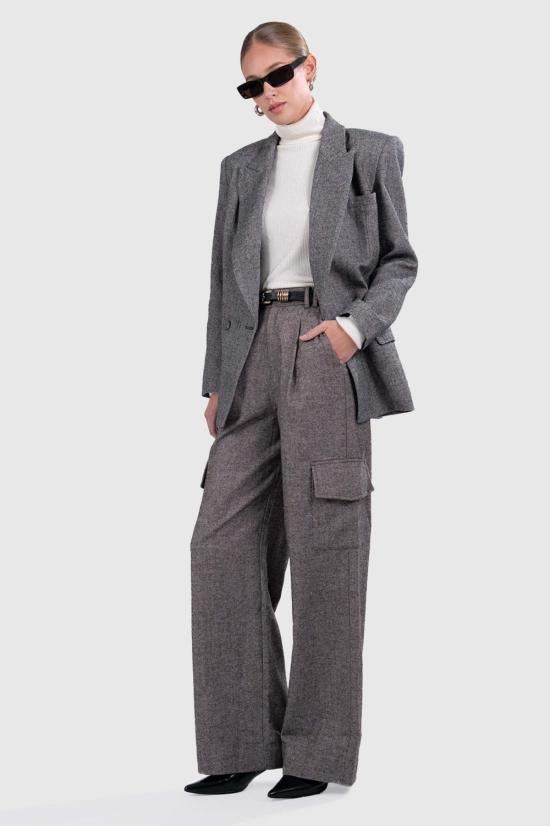  파렌테지 수트 세트 솔렌 블레이저 그레이 - PARENTEZI