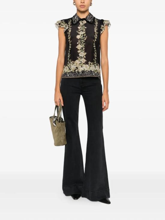 25FW 앨리스 앤 올리비아 데님 팬츠 CD509201123H954 Black - ALICE & OLIVIA