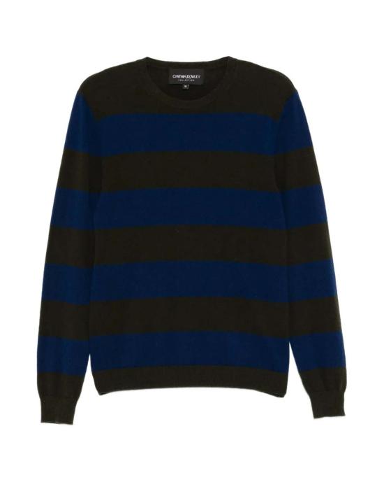  신시아 로리 스웨터 신시아 로울리 럭키 스트라이프 캐시미어  그린비 - CYNTHIA ROWLEY