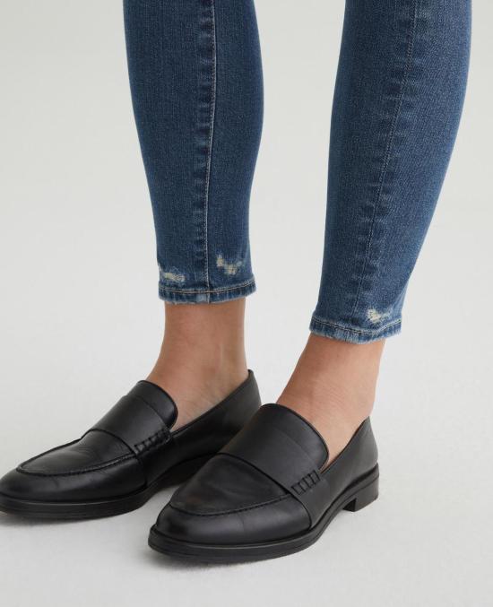  아드리아노 골드슈미드 데님 팬츠 Ag Jeans Farrah Ankle Jeans 파크 슬로프 - ADRIANO GOLDSCHMIED