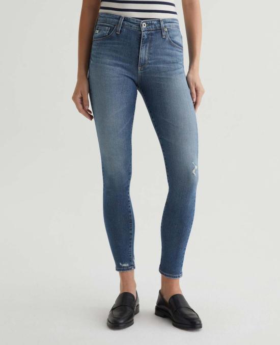  아드리아노 골드슈미드 데님 팬츠 Ag Jeans Farrah Ankle Jeans 파크 슬로프