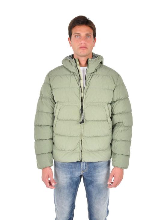 25FW 씨피 컴퍼니 크롬-R 고글 다운 자켓 크롬-R 고글 다운  19CMOW011A005904G612 GREEN - C.P. COMPANY