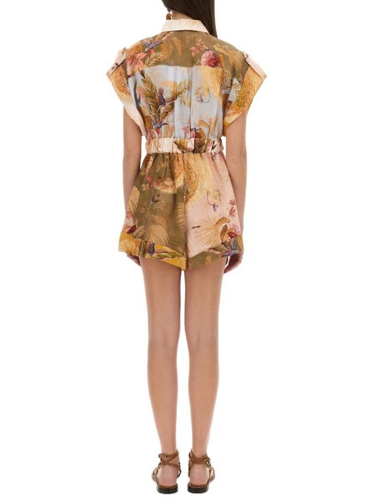 25FW 짐머만 점프수트 4235YSS253 SPLI MULTICOLOUR - ZIMMERMANN