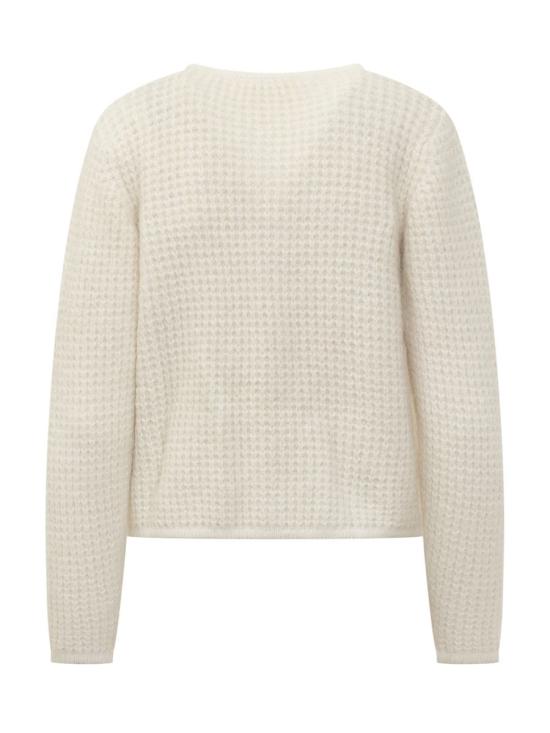 25FW 바쉬 가디건 1H25HARR 0101 WHITE - BA&SH