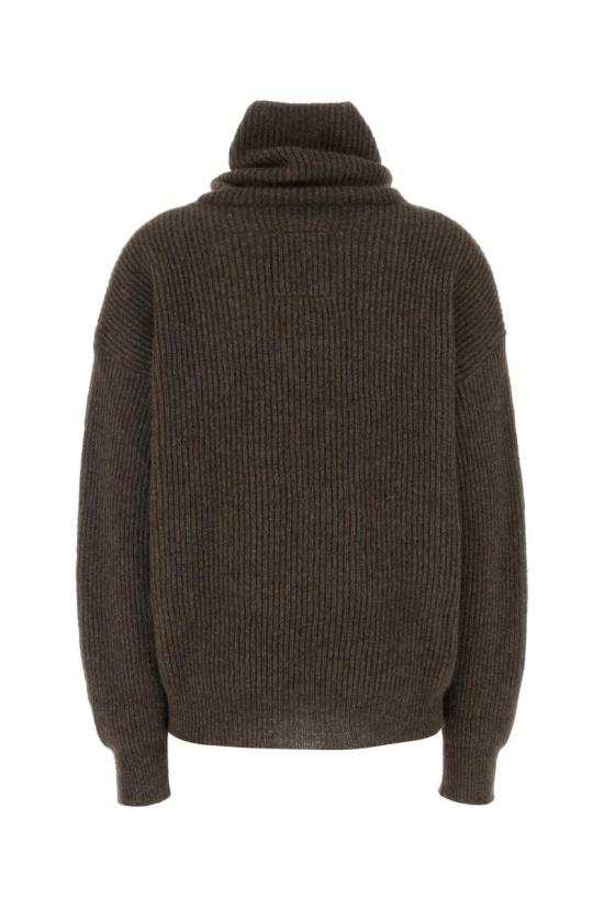 25FW 우마 왕 터틀넥 UK7163 UW600 BROWN - UMA WANG