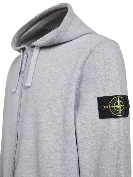 25FW 스톤 아일랜드 후드 티셔츠 K2S156100067S0M20V0M64 MELANGE GRAY DOM - STONE ISLAND