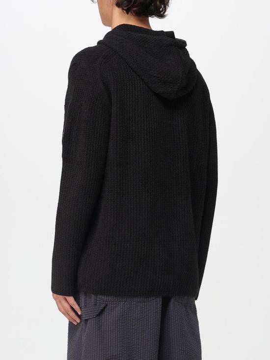 25FW 씨피 컴퍼니 후드 티셔츠 19CMKN018A005558G999 BLACK DOM - C.P. COMPANY