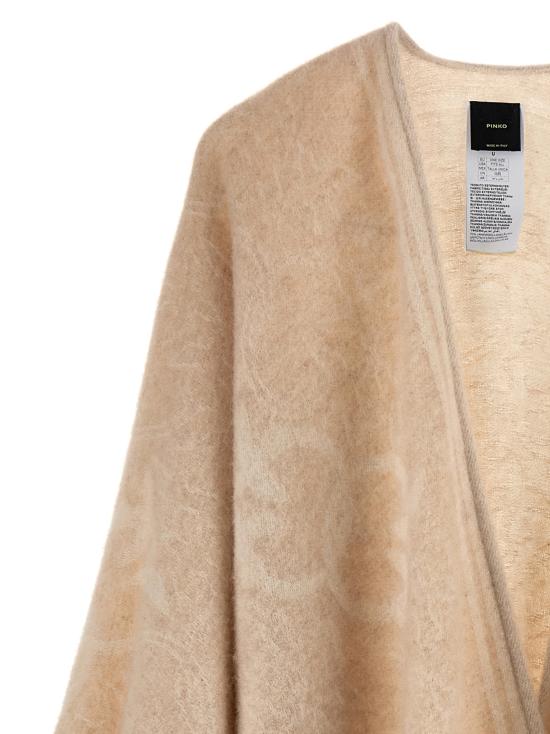 25FW 핑코 케이프 105965A2ZIMZ2 Beige - PINKO