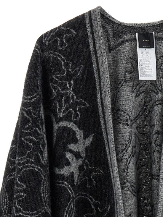 25FW 핑코 케이프 105965A2ZIZI2 Gray - PINKO