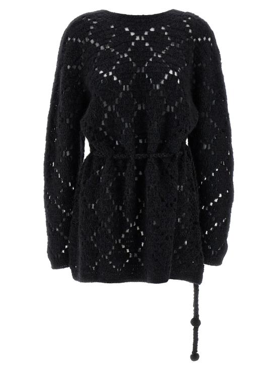 25FW 이자벨마랑 메리다 스웨터 PU0820FAC4L02I01BK Black