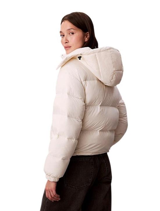 25FW 캘빈클라인 숏패딩 LV047D501G VDV BIANCO WHITE - CALVIN KLEIN