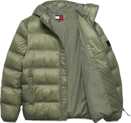 25FW 토미진 숏패딩 DM0DM22044 M1L VERDE GREEN - TOMMY JEANS