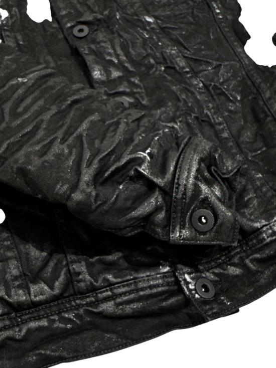  엠디75 자켓 Md75 워시드 트러커 재킷 - MD75