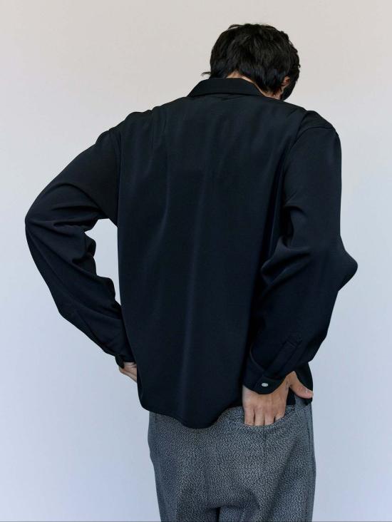  세컨드 레이어 집업 니트 세컨드/레이어 크로스비 스트리트 지퍼 셔츠 - SECOND/LAYER