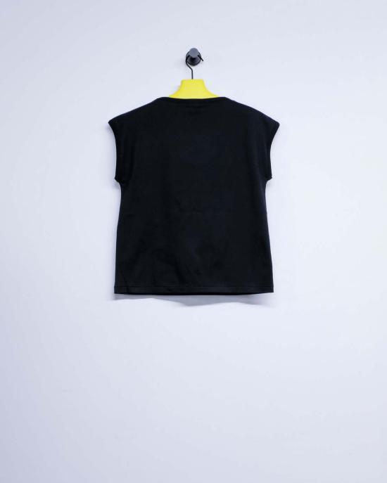  세컨드 레이어 민소매 티셔츠 2층/레이어 크레일 탭 티 - SECOND/LAYER