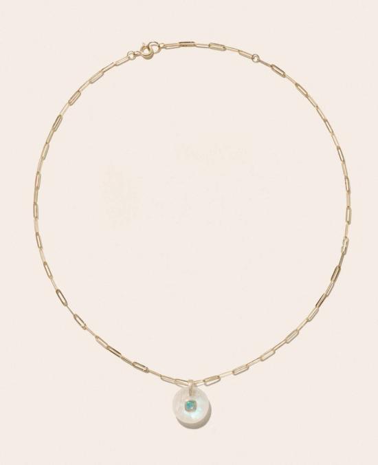  파스칼 몽부아쟁 목걸이/팬던트 파스칼 몬부아신 밀로 문스톤 목걸이 - PASCALE MONVOISIN