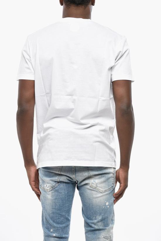  디스퀘어드2 반팔 티셔츠 S71GD1406 S23009 100 White - DSQUARED2