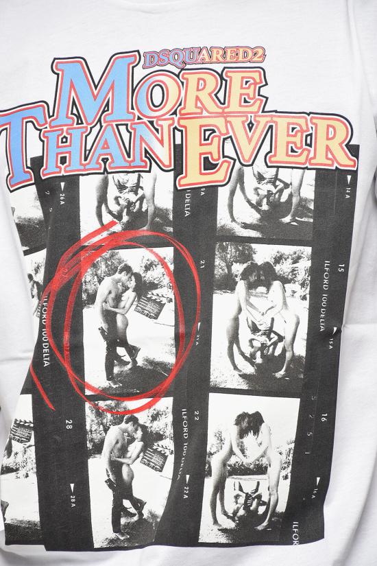  디스퀘어드2 반팔 티셔츠 S71GD1406 S23009 100 White - DSQUARED2