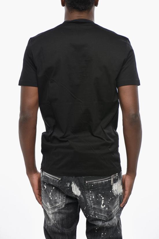  디스퀘어드2 반팔 티셔츠 S71GD1406 S23009 900 Black - DSQUARED2