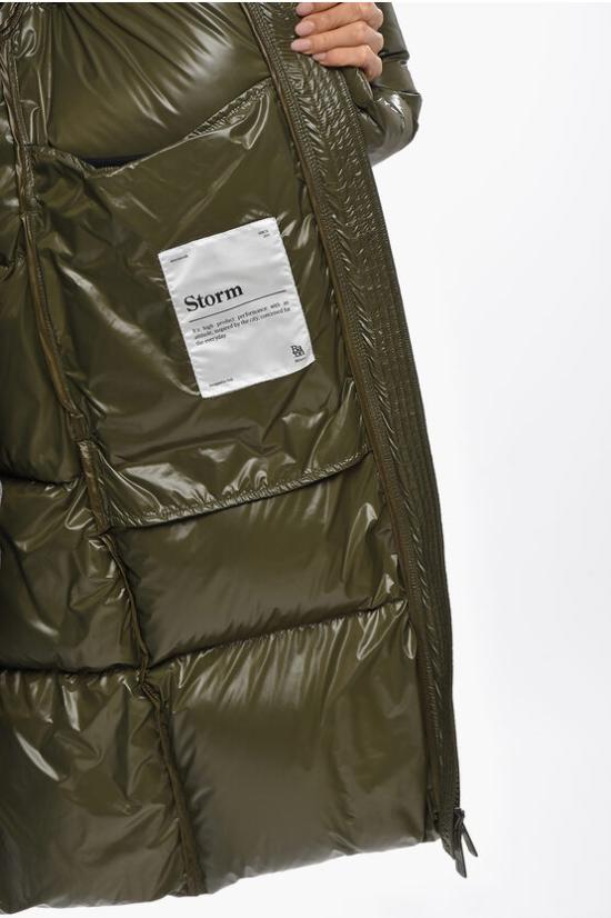  베이컨 롱패딩 BACPICAP458 MILITE Military Green - BACON