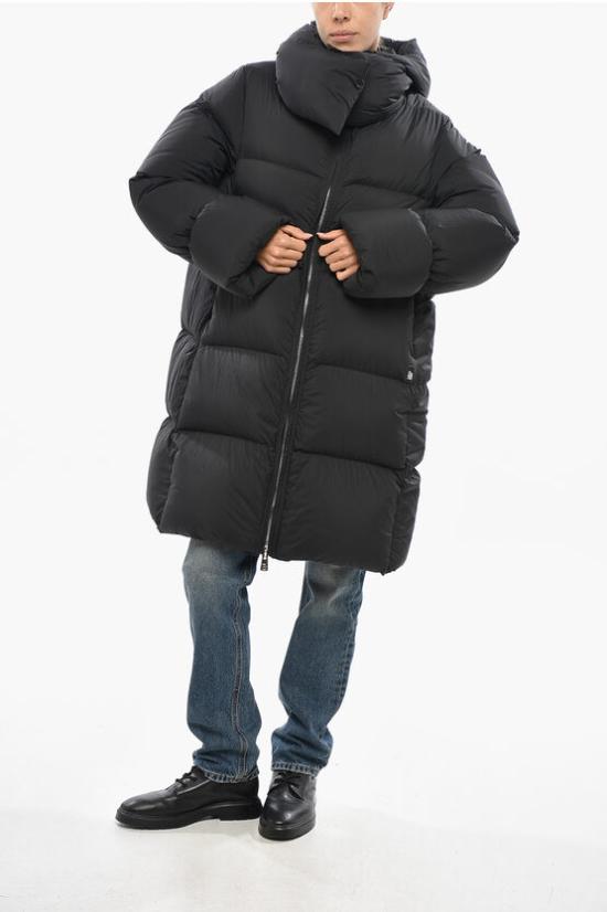  베이컨 롱패딩 BACPICAP389 BLACK Black - BACON