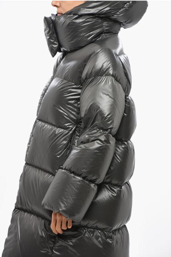  베이컨 롱패딩 BACPICAP458 DARK GREY Gray - BACON