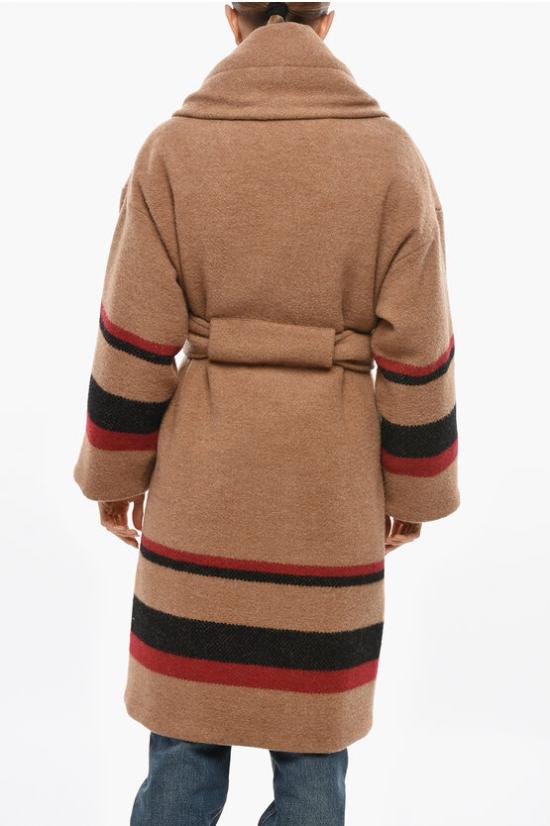  베이컨 코트 BACPICAP255 CAMEL Beige - BACON